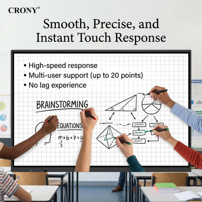 CRONY TX55-1 55 4K Interactive Whiteboard,4K Touch Screen,1-Year Local Warranty