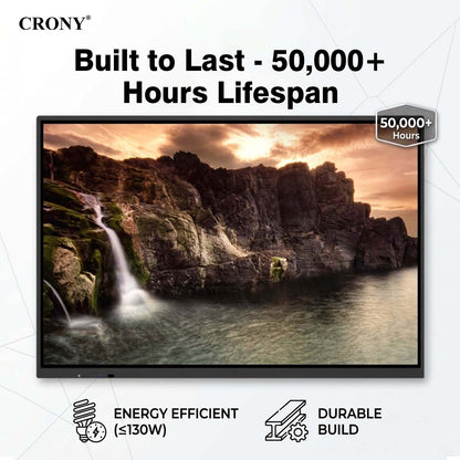 CRONY TX55-1 55 4K Interactive Whiteboard,4K Touch Screen,1-Year Local Warranty