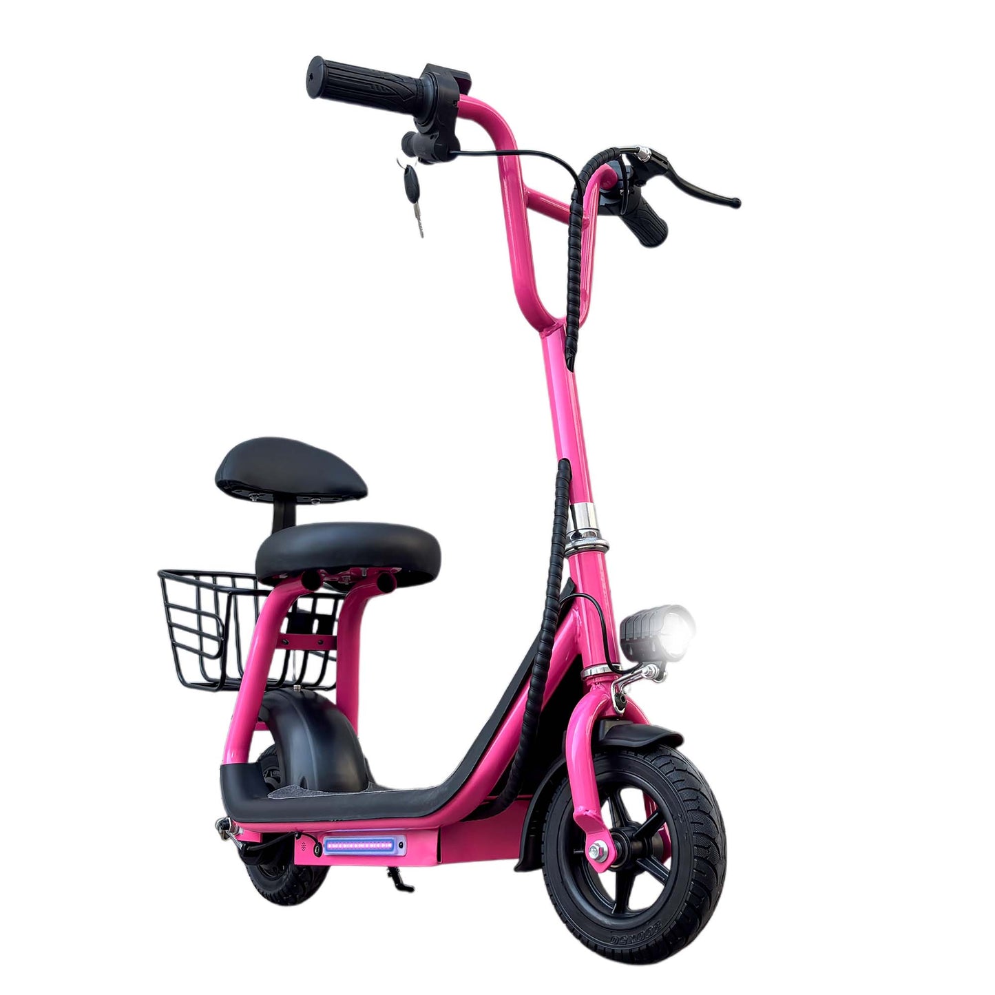 Crony JL005-03 Mini Harley is a compact and stylish electric scooter designed for effortless rides. Powered by a 250W motor and a 36V / 4.8Ah battery