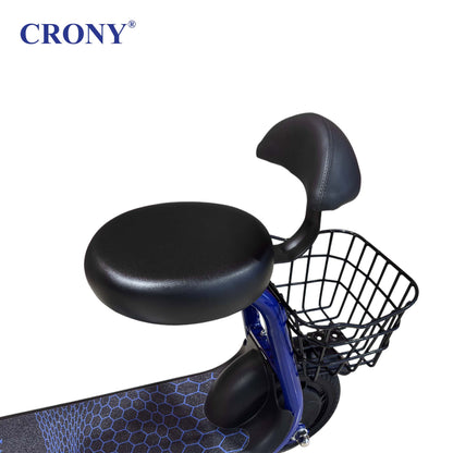 CRONY JL005-03-01 8-inch Mini Harley is a compact electric motorcycle designed for stylish and comfortable urban commuting. Powered by a 250W motor