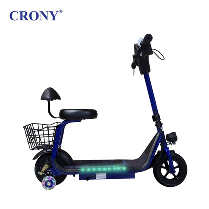 CRONY JL005-03-01 8-inch Mini Harley is a compact electric motorcycle designed for stylish and comfortable urban commuting. Powered by a 250W motor