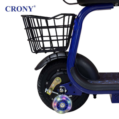 CRONY JL005-03-01 8-inch Mini Harley is a compact electric motorcycle designed for stylish and comfortable urban commuting. Powered by a 250W motor