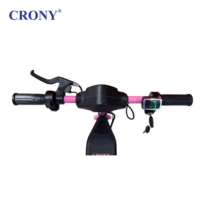 CRONY JL005-03-01 8-inch Mini Harley is a compact electric motorcycle designed for stylish and comfortable urban commuting. Powered by a 250W motor