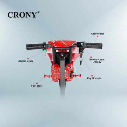 كروني JL009-8-02 سيارة انزلاق من نوع V بحجم 6.5 بوصة سكوتر انزلاق صغير للأطفال
