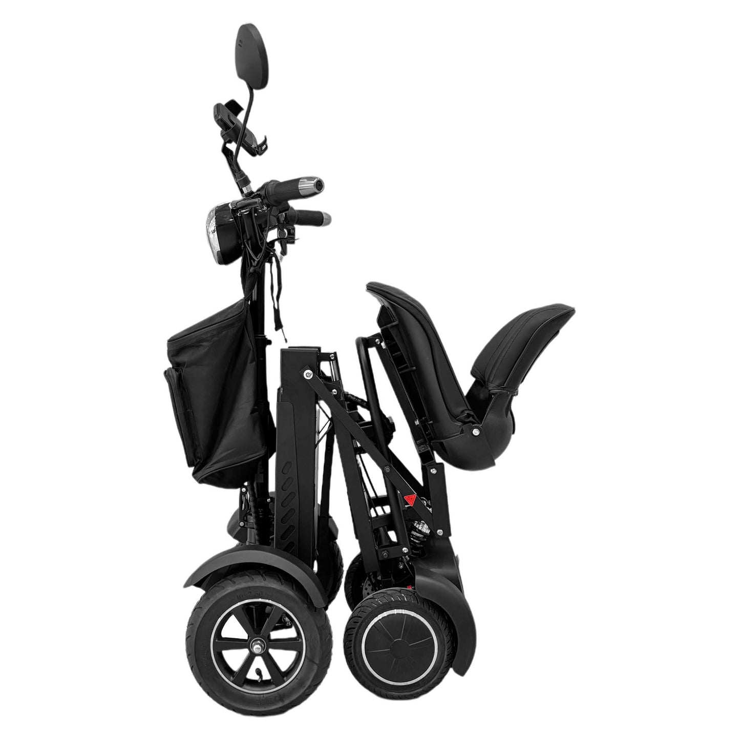 CRONY JP-Folding four-wheelcar Foldable Scooter for Unisex wheel electrical scooter smart folding