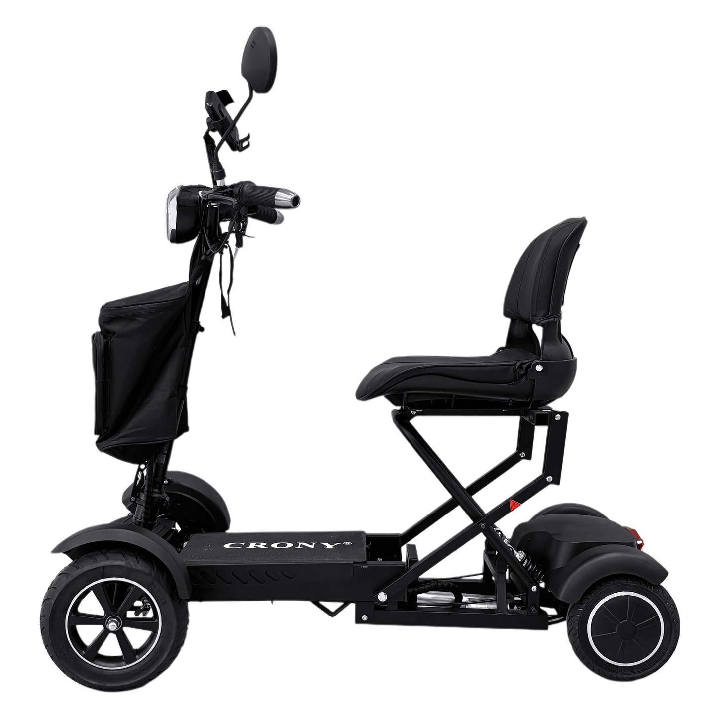 CRONY JP-Folding four-wheelcar Foldable Scooter for Unisex wheel electrical scooter smart folding