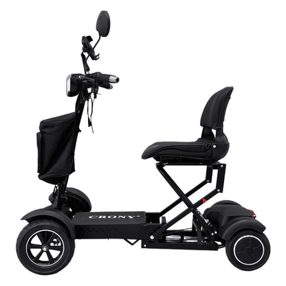 CRONY JP-Folding four-wheelcar Foldable Scooter for Unisex wheel electrical scooter smart folding
