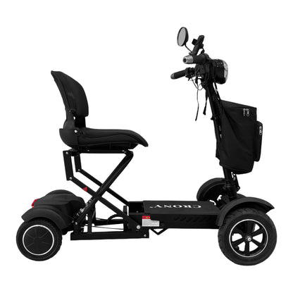 CRONY JP-Folding four-wheelcar Foldable Scooter for Unisex wheel electrical scooter smart folding