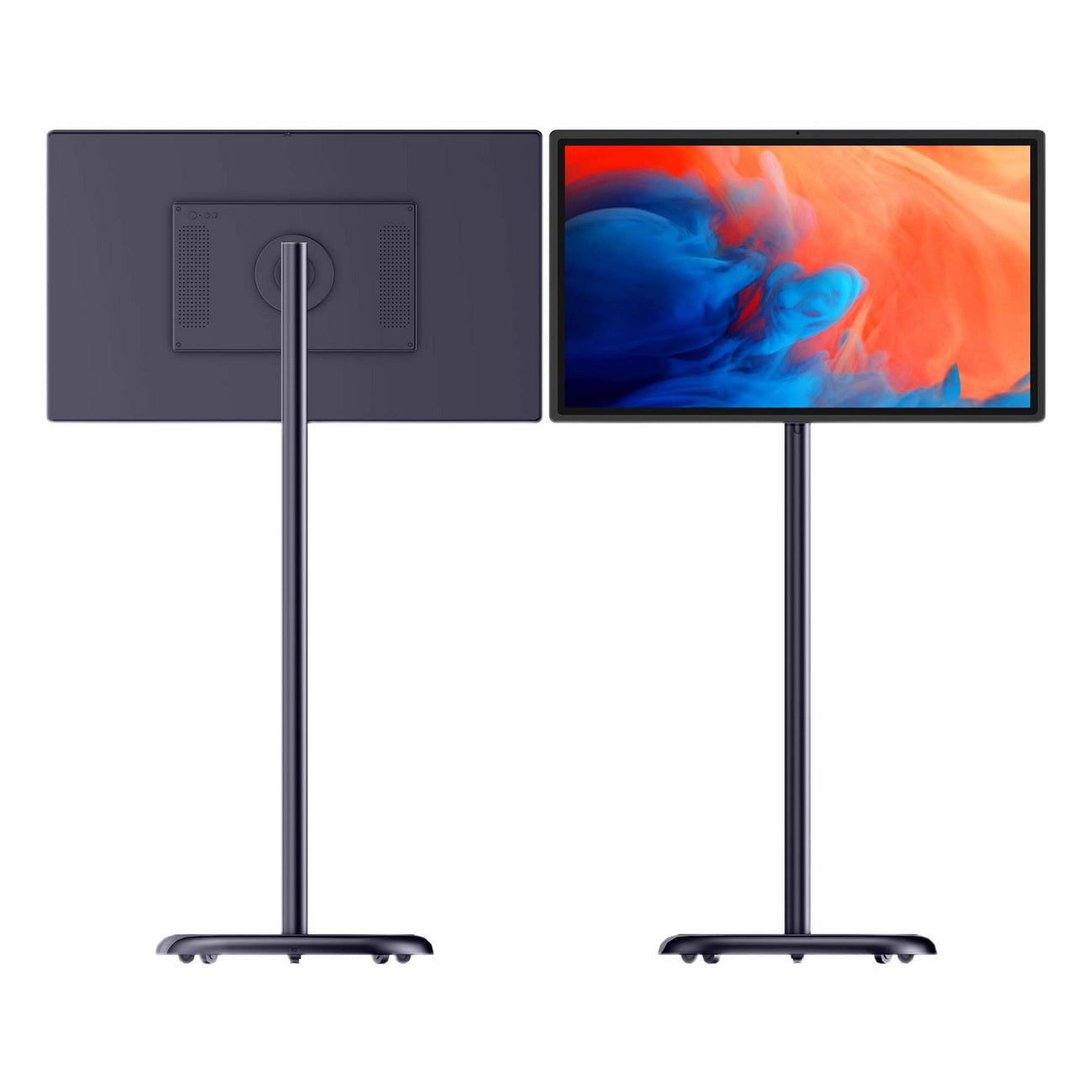 كروني KS-320MYL شاشة متنقلة بحجم 32 بوصة بجسم معدني شاشة تعمل باللمس أندرويد مع كاميرا وواي فاي وبطارية