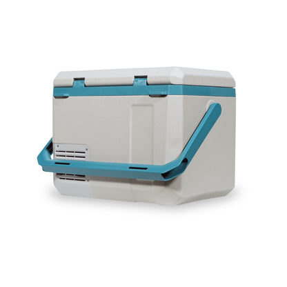 ثلاجة سيارة CRONY MC15 بسعة 15 لتر/تيار مستمر/تيار متردد شاشة LED فتحات تثبيت الحبال