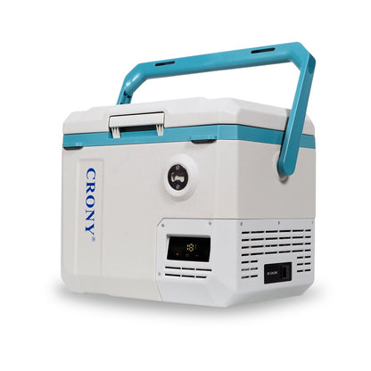 ثلاجة سيارة CRONY MC20 بسعة 20 لتر/تيار مستمر/تيار متردد فتاحة زجاجات حامل أكواب سياج سلكي قابل للإزالة