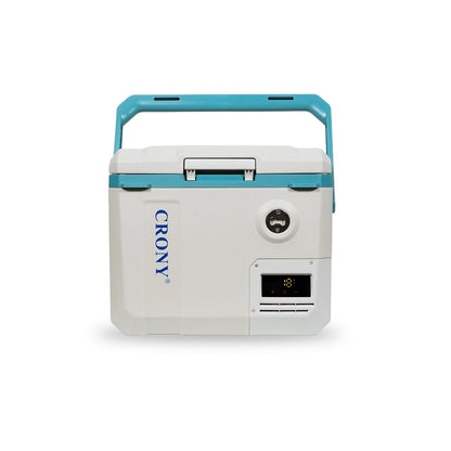 ثلاجة سيارة CRONY MC20 بسعة 20 لتر/تيار مستمر/تيار متردد فتاحة زجاجات حامل أكواب سياج سلكي قابل للإزالة