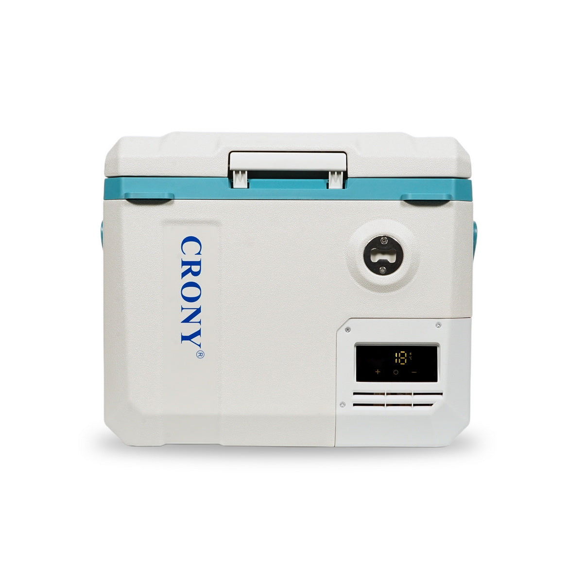 ثلاجة سيارة CRONY MC20 بسعة 20 لتر/تيار مستمر/تيار متردد فتاحة زجاجات حامل أكواب سياج سلكي قابل للإزالة