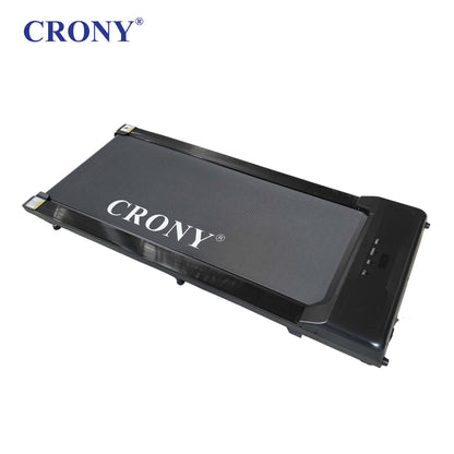 CRONY QK-3001 Electric Walking Machine, 1.3HP Peak Motor, 1–6 km/h Speed, LED Display, Remote Control, Bluetooth App, 100kg Weight Capacity, Compact Treadmill for Home & Office