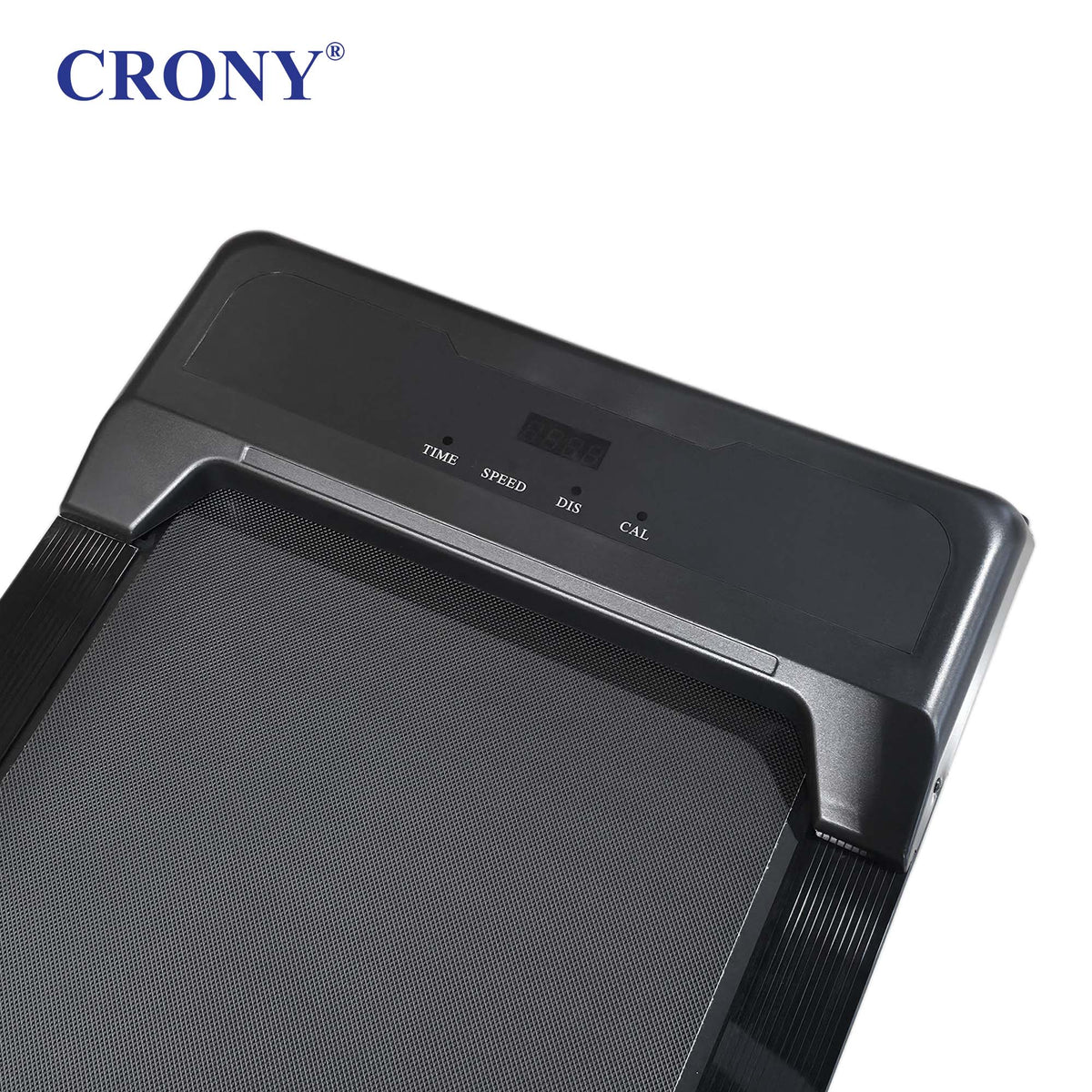 CRONY QK-3001 Electric Walking Machine, 1.3HP Peak Motor, 1–6 km/h Speed, LED Display, Remote Control, Bluetooth App, 100kg Weight Capacity, Compact Treadmill for Home & Office