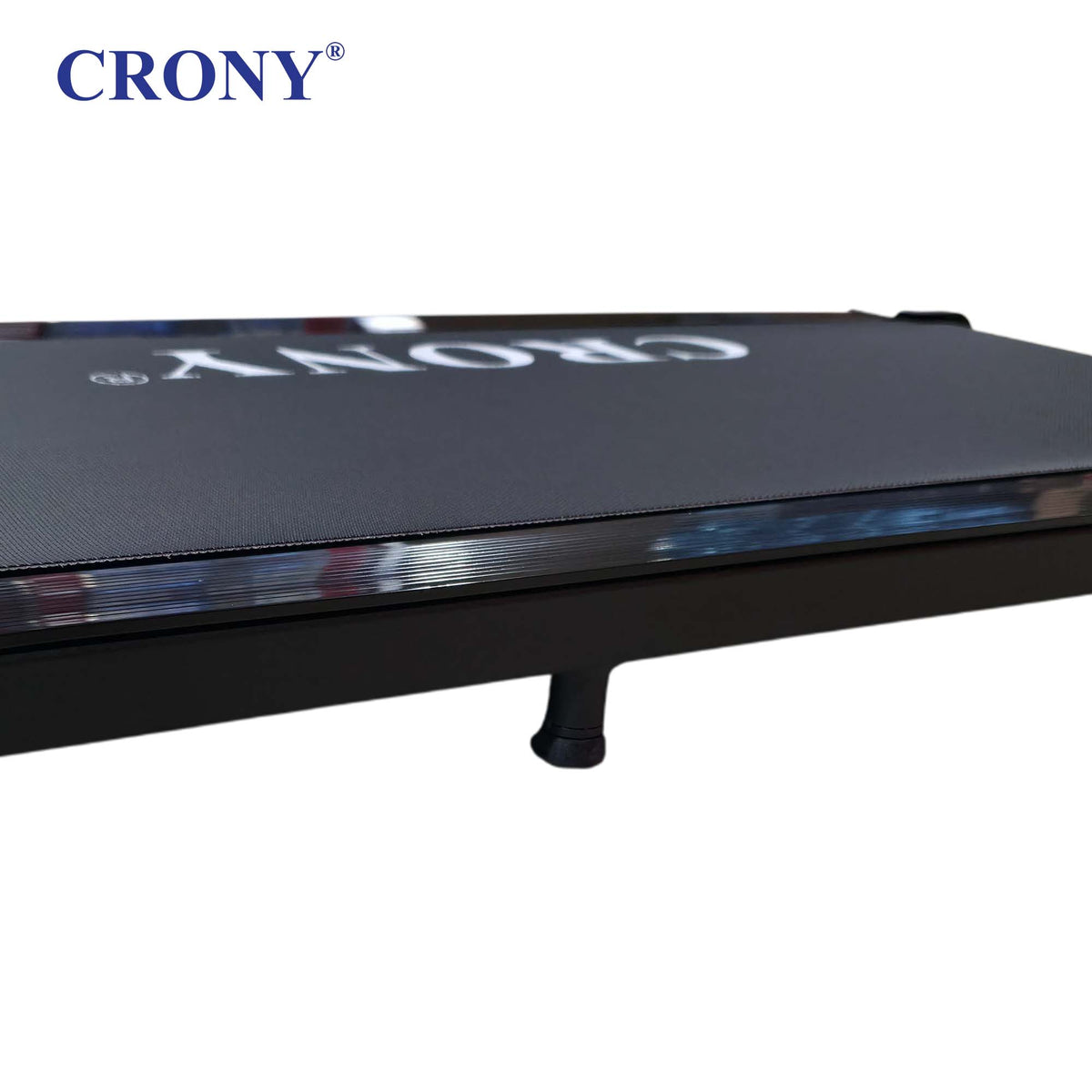 CRONY QK-3001 Electric Walking Machine, 1.3HP Peak Motor, 1–6 km/h Speed, LED Display, Remote Control, Bluetooth App, 100kg Weight Capacity, Compact Treadmill for Home & Office