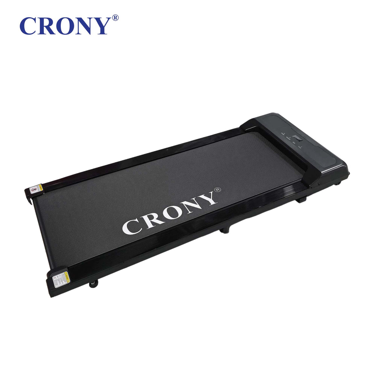 CRONY QK-3001 Electric Walking Machine, 1.3HP Peak Motor, 1–6 km/h Speed, LED Display, Remote Control, Bluetooth App, 100kg Weight Capacity, Compact Treadmill for Home & Office