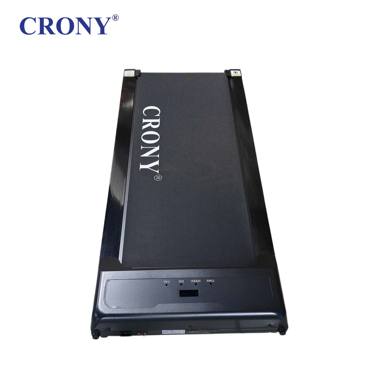 CRONY QK-3001 Electric Walking Machine, 1.3HP Peak Motor, 1–6 km/h Speed, LED Display, Remote Control, Bluetooth App, 100kg Weight Capacity, Compact Treadmill for Home & Office