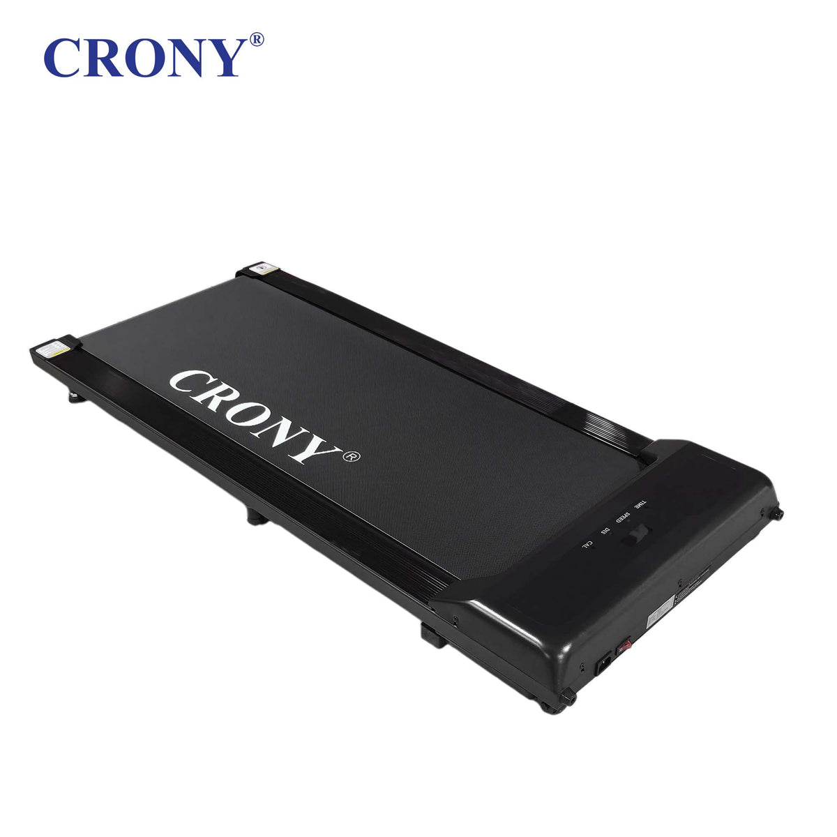 CRONY QK-3001 Electric Walking Machine, 1.3HP Peak Motor, 1–6 km/h Speed, LED Display, Remote Control, Bluetooth App, 100kg Weight Capacity, Compact Treadmill for Home & Office
