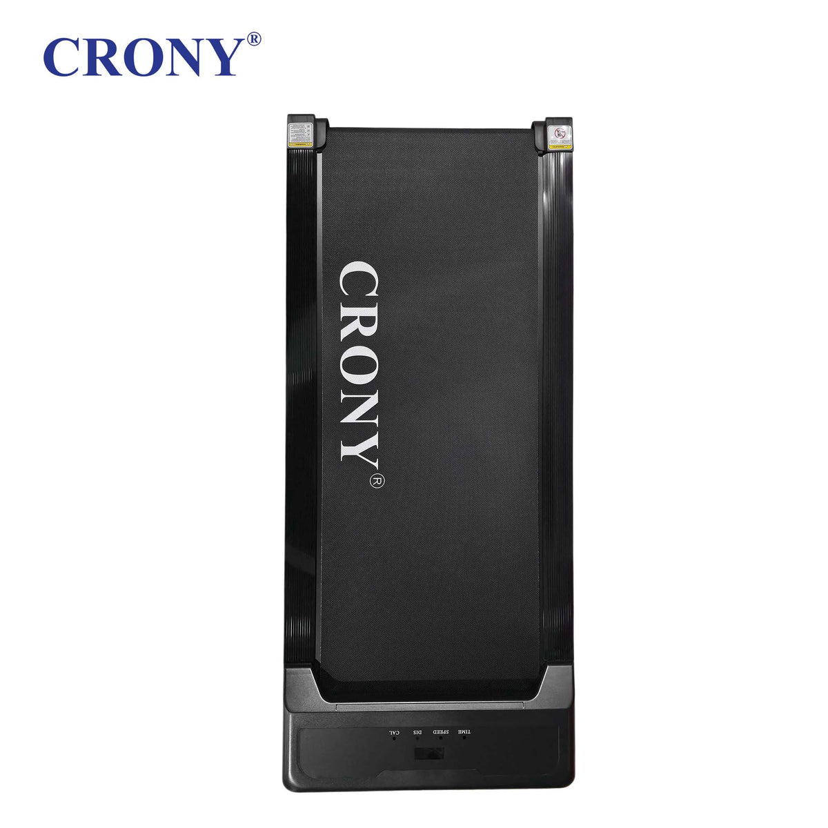 CRONY QK-3001 Electric Walking Machine, 1.3HP Peak Motor, 1–6 km/h Speed, LED Display, Remote Control, Bluetooth App, 100kg Weight Capacity, Compact Treadmill for Home & Office