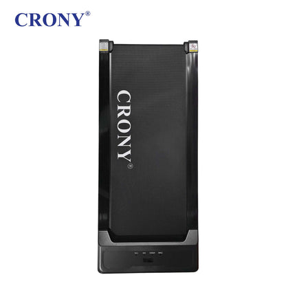 CRONY QK-3001 Electric Walking Machine, 1.3HP Peak Motor, 1–6 km/h Speed, LED Display, Remote Control, Bluetooth App, 100kg Weight Capacity, Compact Treadmill for Home & Office
