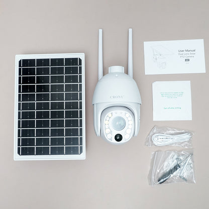 كروني RBX-S10P-10X 4G كاميرا PTZ لاسلكية بالطاقة الشمسية مع تكبير 10X