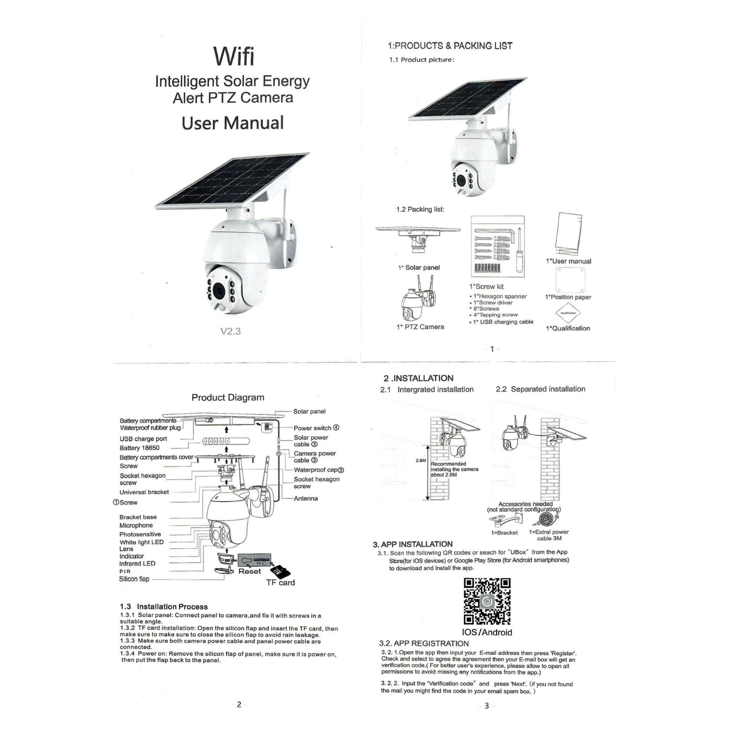 كروني RBX-S10P-10X 4G كاميرا PTZ لاسلكية بالطاقة الشمسية مع تكبير 10X