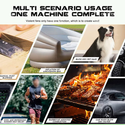 مروحة توربو فائقة القوة CRONY F31 بسرعة 130000 دورة في الدقيقة مروحة نفاثة مروحة توربو فائقة القوة منفاخ هواء مضغوط مروحة كهربائية بثلاث سرعات مروحة عنيفة لأداة تنظيف المنزل