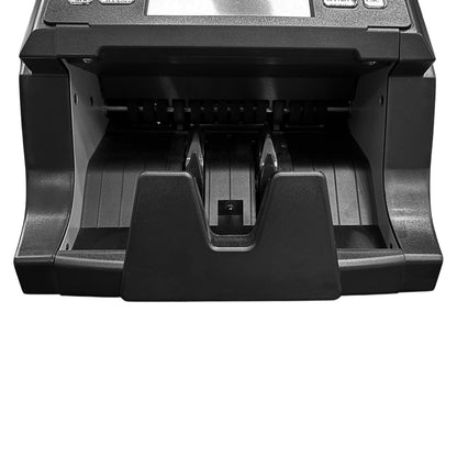 عداد النقود CRONY SH-23D بشاشة لمس TFT بحجم 4.3 بوصة مع كشف الأشعة فوق البنفسجية والمغناطيسية والمطيافية تحت الحمراء، منفذ USB من نوع C، منفذ شبكة، دعم الطابعة، وتخصيص العملات