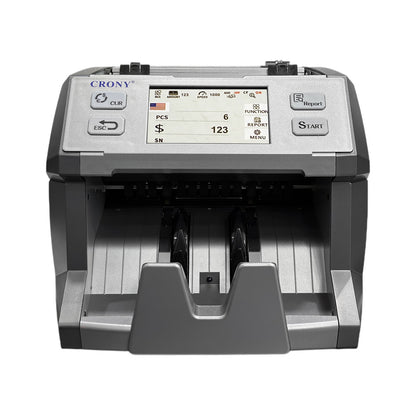 كروني SH-29C عداد نقود متعدد العملات مع كشف الأشعة فوق البنفسجية والمغناطيسية والميكانيكية والأشعة تحت الحمراء بسرعة 800 1000 1200 ورقة/دقيقة