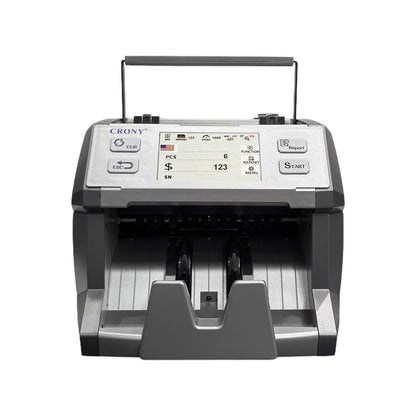 كروني SH-29C عداد نقود متعدد العملات مع كشف الأشعة فوق البنفسجية والمغناطيسية والميكانيكية والأشعة تحت الحمراء بسرعة 800 1000 1200 ورقة/دقيقة