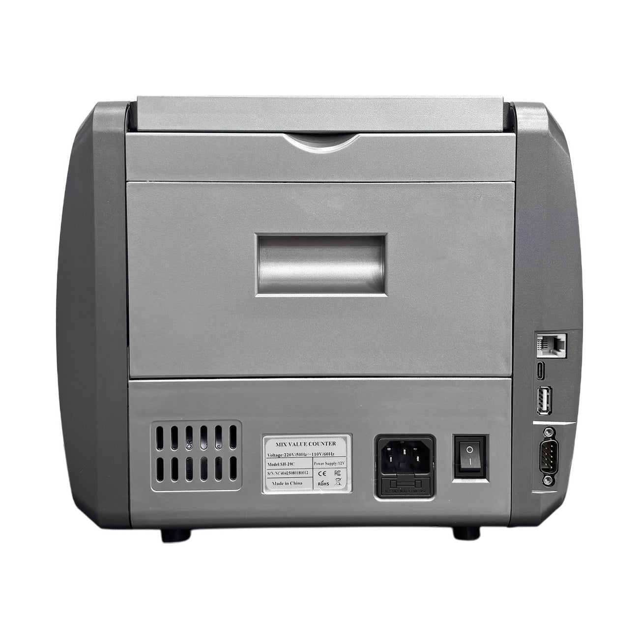 كروني SH-29C عداد نقود متعدد العملات مع كشف الأشعة فوق البنفسجية والمغناطيسية والميكانيكية والأشعة تحت الحمراء بسرعة 800 1000 1200 ورقة/دقيقة