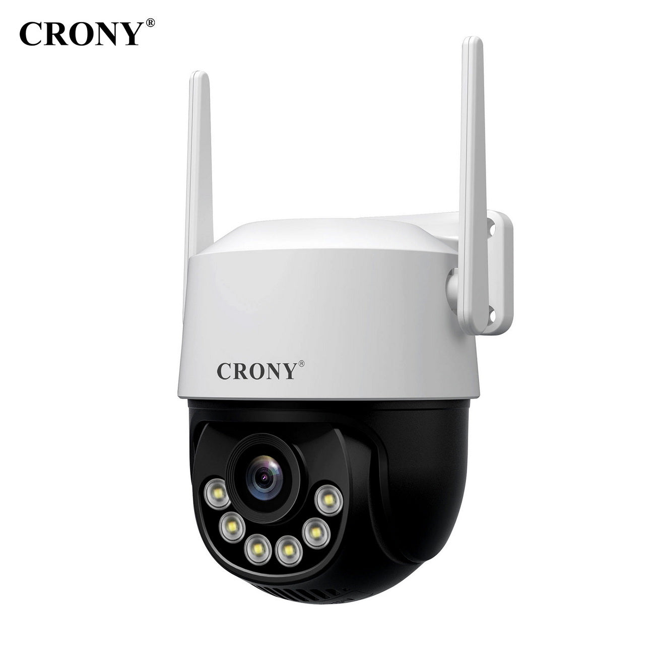 كاميرا لاسلكية CRONY SH072 من Srihome بدقة 8 ميجابكسل، كاميرا واي فاي 5G بدقة 8 ميجابكسل مع رؤية ليلية، كشف حركة الإنسان، وصوت ثنائي الاتجاه