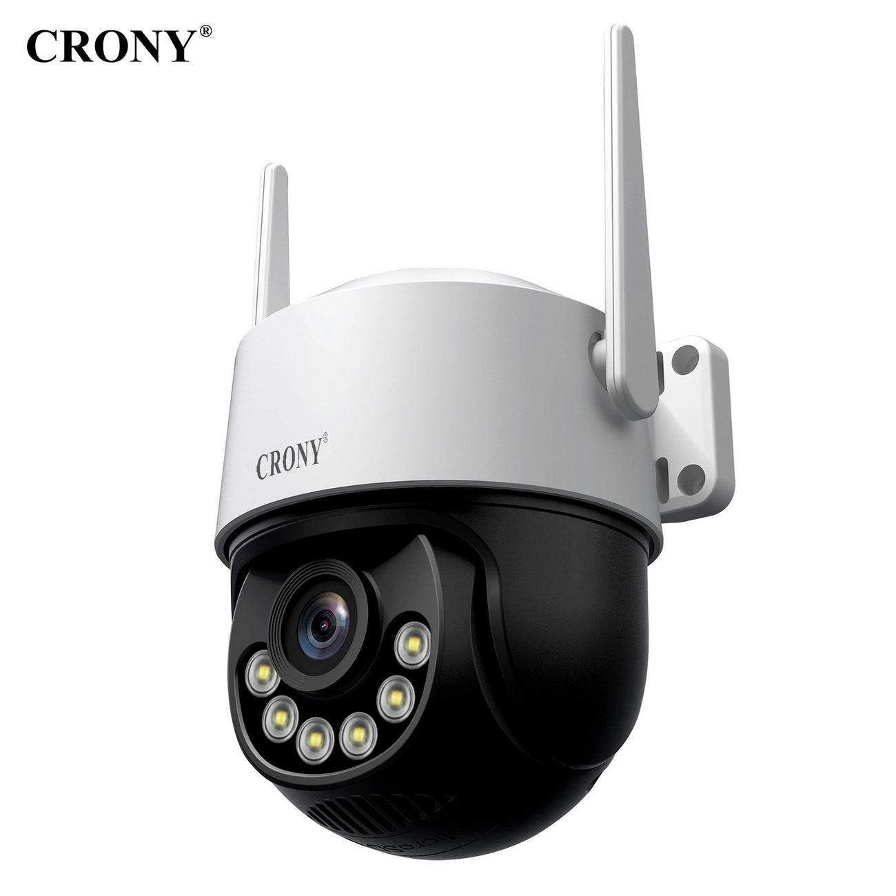 كاميرا لاسلكية CRONY SH072 من Srihome بدقة 8 ميجابكسل، كاميرا واي فاي 5G بدقة 8 ميجابكسل مع رؤية ليلية، كشف حركة الإنسان، وصوت ثنائي الاتجاه