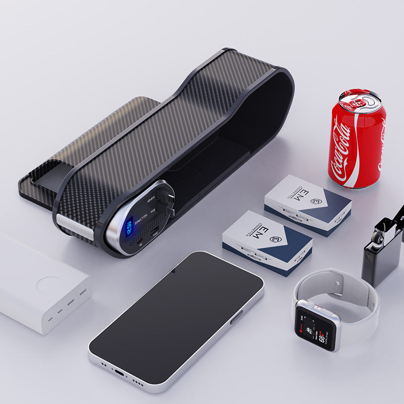 منظم سيارة عالمي CRONY SX-12 مع شحن لاسلكي