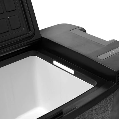 ثلاجة سيارة محمولة CRONY TSL35 بسعة 35 لتر شاشة LED ضوضاء منخفضة متينة للاستخدام على 12 فولت 24 فولت والمنزل