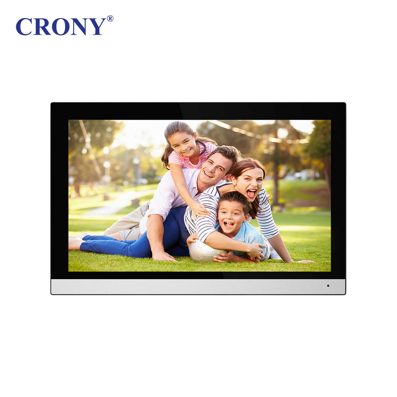 نظام جرس الباب بالفيديو CRONY TUYATY102THTD2 بشاشة لمس 10 بوصة AHD سلكي مع كاميرا 1080P تحكم ذكي عبر التطبيق كشف الحركة فتح عن بُعد رؤية ليلية دعم بطاقة TF