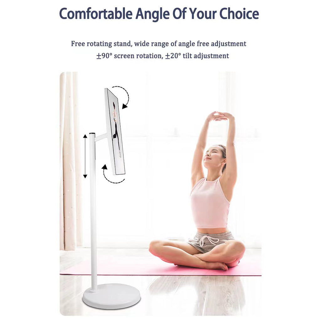 كروني TX24-1 شاشة ذكية تفاعلية متنقلة 24 بوصة 1080 × 1920 IPS شاشة دوارة بطارية 10000mAh