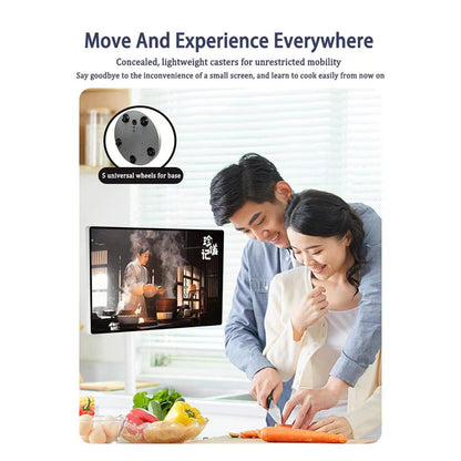 كروني TX24-1 شاشة ذكية تفاعلية متنقلة 24 بوصة 1080 × 1920 IPS شاشة دوارة بطارية 10000mAh