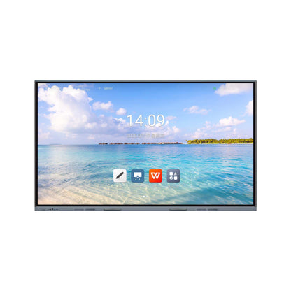 كروني TX86-1 جهاز مؤتمرات بشاشة بيضاء تفاعلية مقاس 86 بوصة شاشة لمس أندرويد