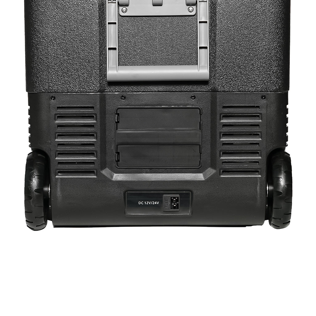 ثلاجة سيارة CRONY بسعة 55 لتر U55 ثلاجة سيارة محمولة -20°C تجميد تحكم LED طاقة مزدوجة تصميم بعجلات