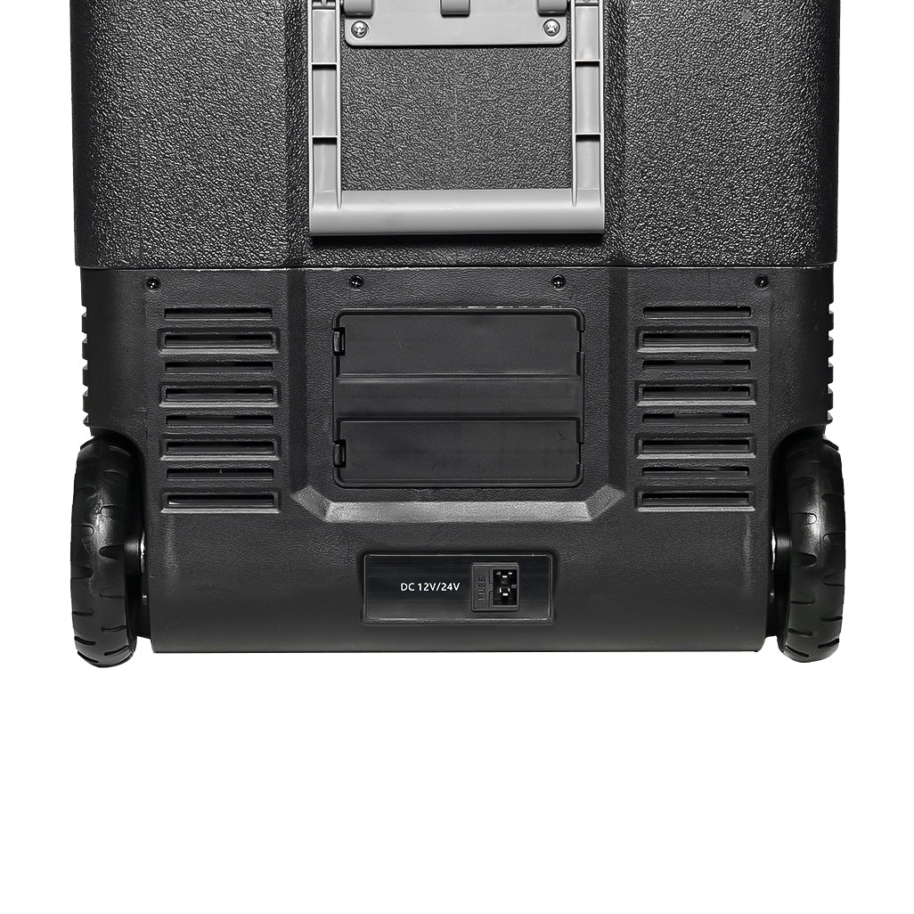 ثلاجة سيارة CRONY بسعة 65 لتر U65 ثلاجة سيارة محمولة بسعة 65 لتر -20°C تجميد تحكم LED طاقة مزدوجة تصميم بعجلات