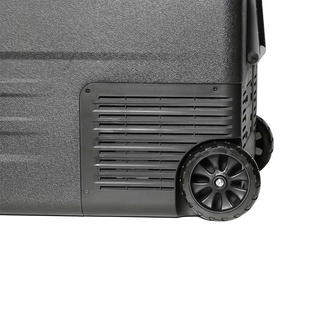 ثلاجة سيارة CRONY بسعة 65 لتر U65 ثلاجة سيارة محمولة بسعة 65 لتر -20°C تجميد تحكم LED طاقة مزدوجة تصميم بعجلات