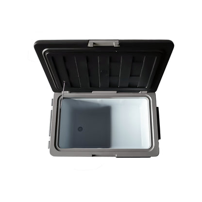 ثلاجة سيارة CRONY بسعة 65 لتر U65 ثلاجة سيارة محمولة بسعة 65 لتر -20°C تجميد تحكم LED طاقة مزدوجة تصميم بعجلات