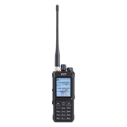 CRONY UVL-15W Dual Band Two-Way Radio, 15W UHF/VHF Walkie Talkie, 10-15KM Long Range, 3800mAh Battery, 2.4" LCD Display, Bluetooth, GPS, FM Radio, NOAA, AI VOX, Cross-Band Repeater