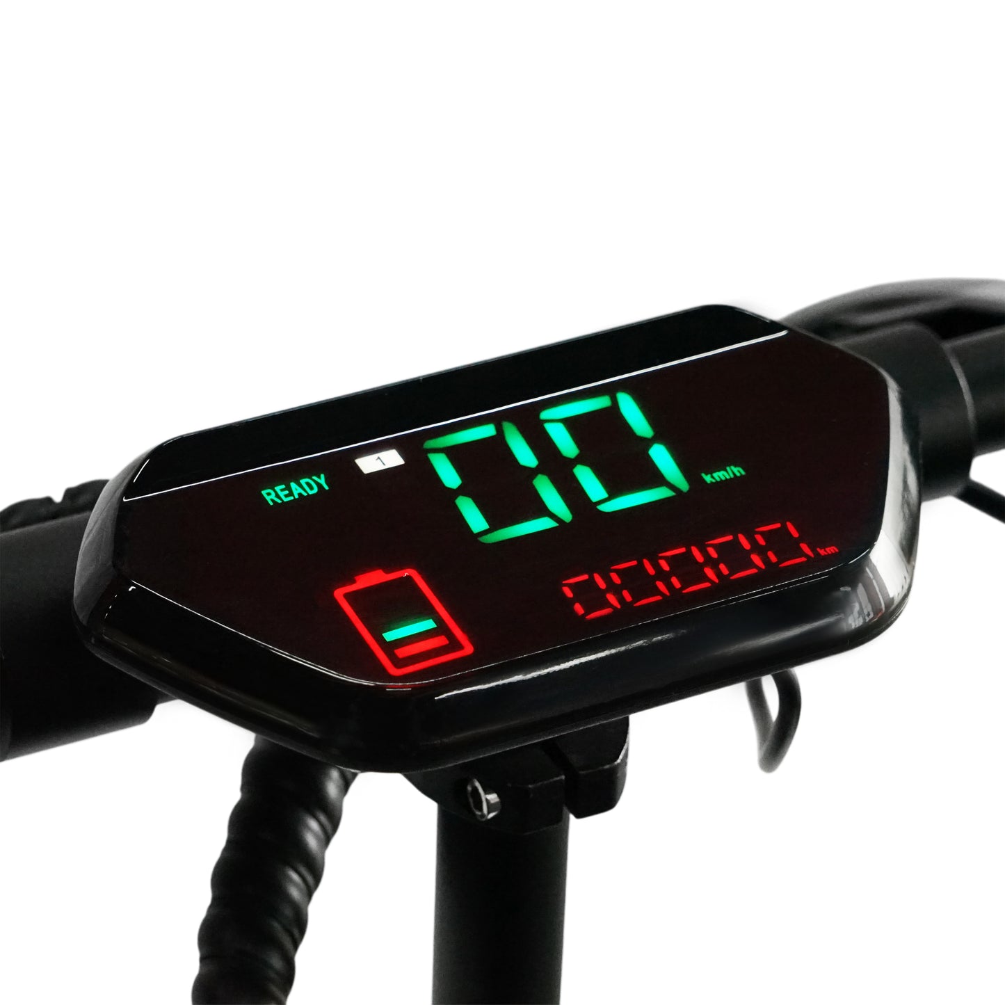 سكوتر كهربائي CRONY V10 بشاشة LCD كبيرة مع مقعد وممتص صدمات أمامي/خلفي