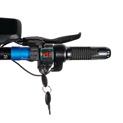 سكوتر كهربائي قابل للطي CRONY V18 للكبار بشاشة LCD كبيرة