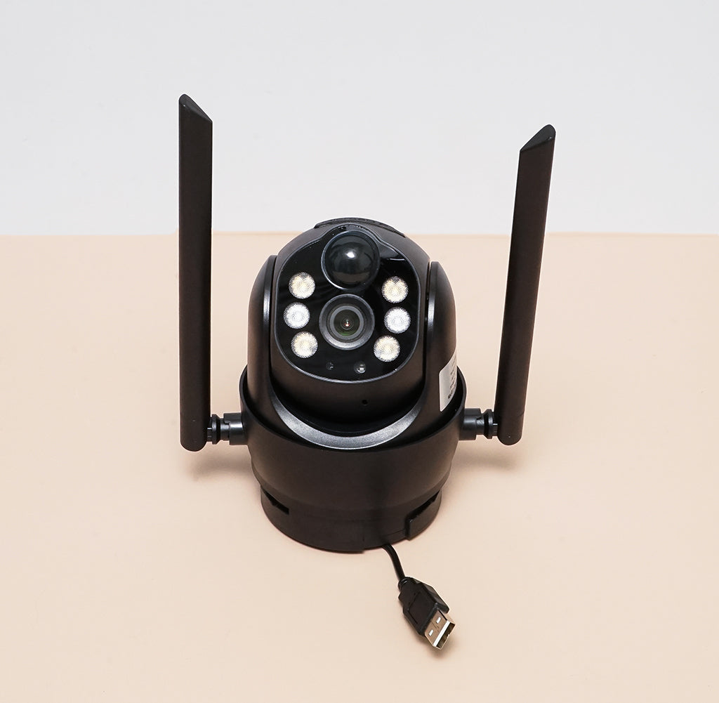 كاميرا CRONY VC88 4MP 1080P بالطاقة الشمسية مع اتصال 4G/Wi-Fi، وظيفة PTZ، رؤية ليلية بالأشعة تحت الحمراء، وتتبع الأجسام البشرية