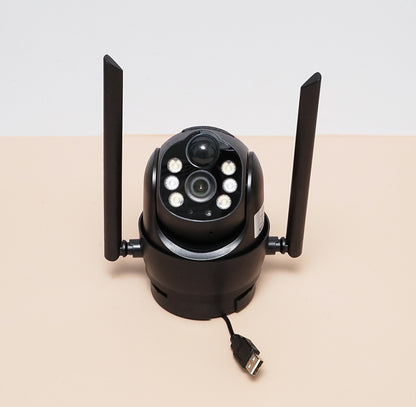 كاميرا CRONY VC88 4MP 1080P بالطاقة الشمسية مع اتصال 4G/Wi-Fi، وظيفة PTZ، رؤية ليلية بالأشعة تحت الحمراء، وتتبع الأجسام البشرية