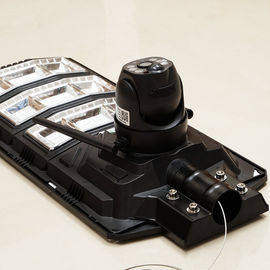 كاميرا CRONY VC88 4MP 1080P بالطاقة الشمسية مع اتصال 4G/Wi-Fi، وظيفة PTZ، رؤية ليلية بالأشعة تحت الحمراء، وتتبع الأجسام البشرية